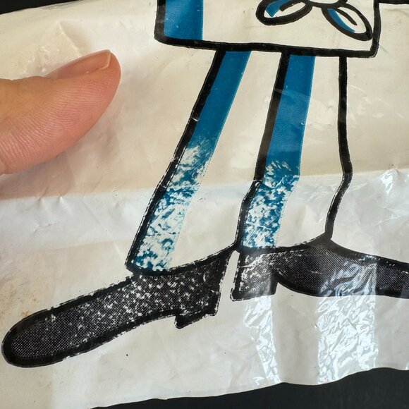 Vtg 1970s Alfie Captain Crunch Plastic Baggie Hand Puppet Mascot Cereal Toy READ - Picture 7 of 10